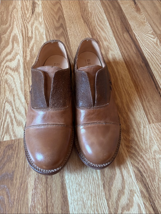 Women’s Bed Stu Brown Leather Slip-On Dress Shoes 6,5 main image 8